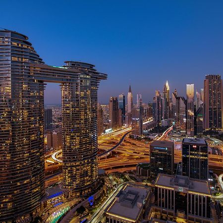 Apartamento First Class 3Br With Full Dubai Skyline & Sea View Exterior foto