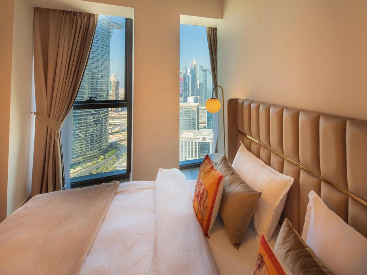 Apartamento First Class 3Br With Full Dubai Skyline & Sea View Exterior foto