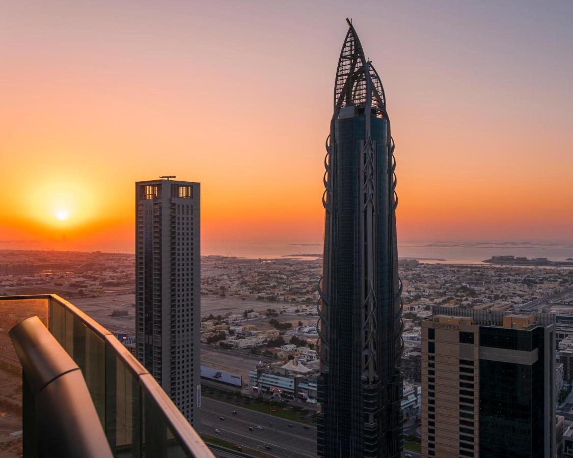 Apartamento First Class 3Br With Full Dubai Skyline & Sea View Exterior foto