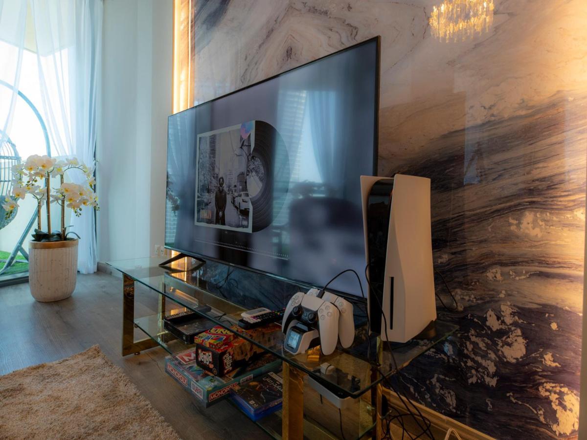 Apartamento First Class 3Br With Full Dubai Skyline & Sea View Exterior foto
