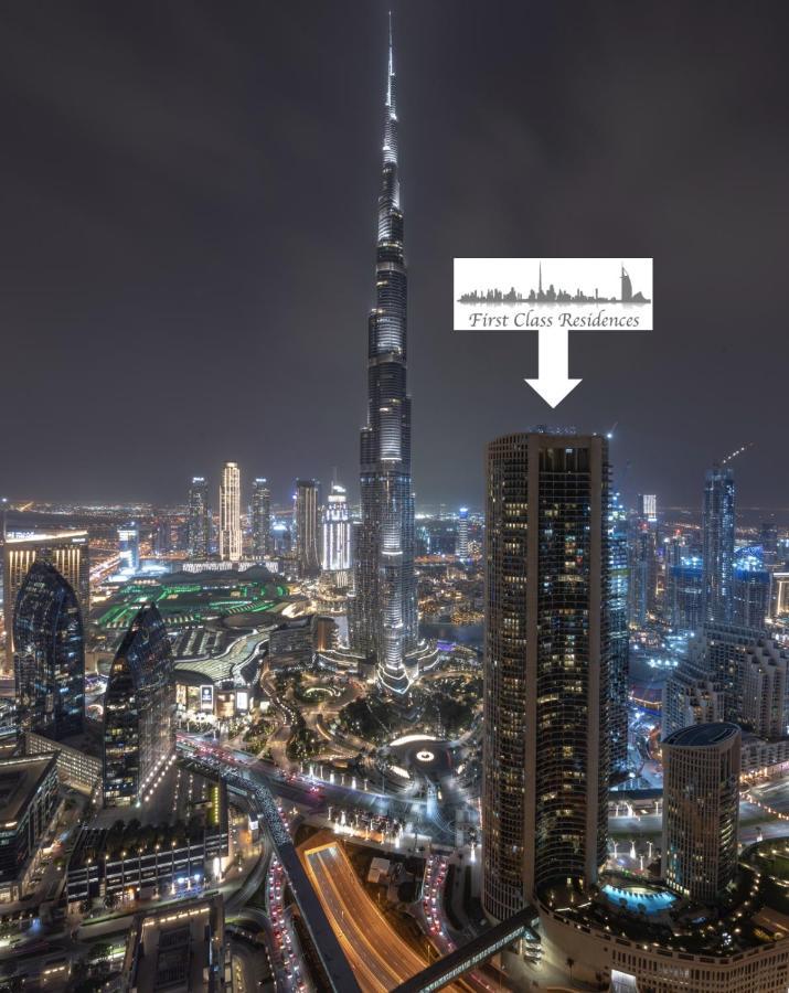 Apartamento First Class 3Br With Full Dubai Skyline & Sea View Exterior foto