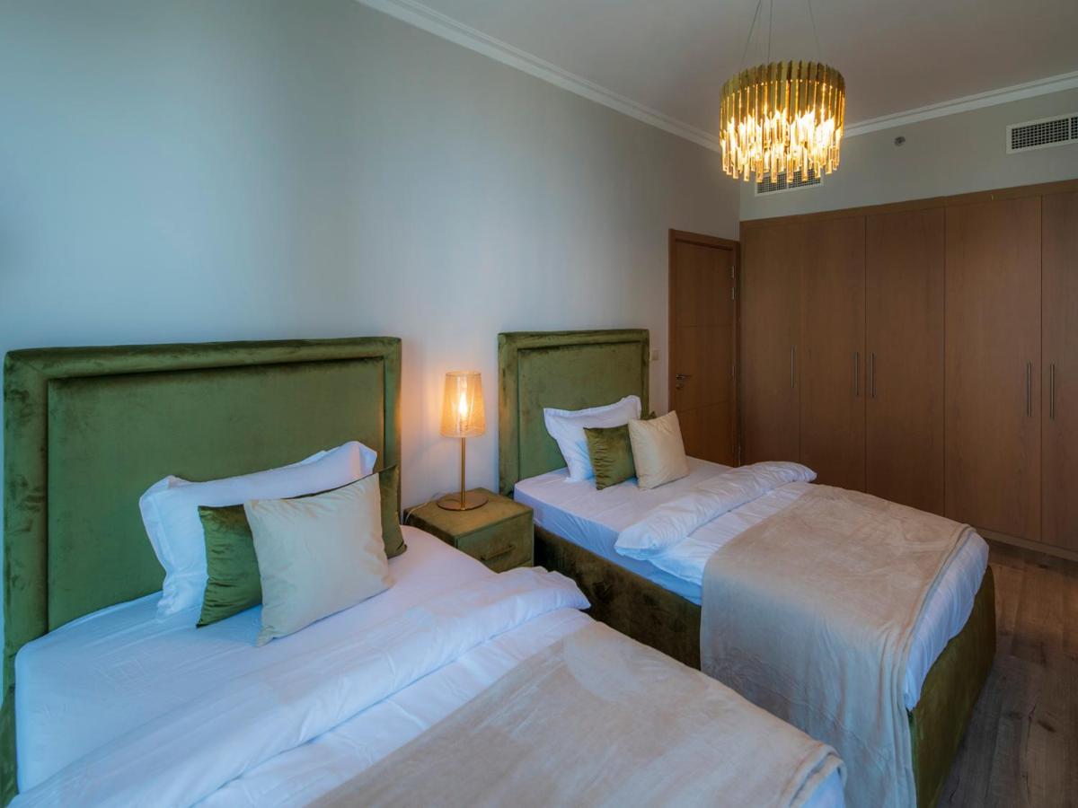 Apartamento First Class 3Br With Full Dubai Skyline & Sea View Exterior foto