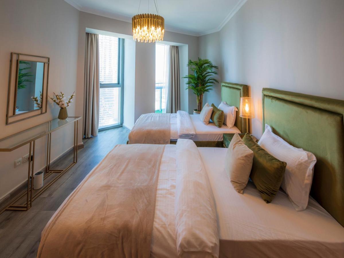 Apartamento First Class 3Br With Full Dubai Skyline & Sea View Exterior foto
