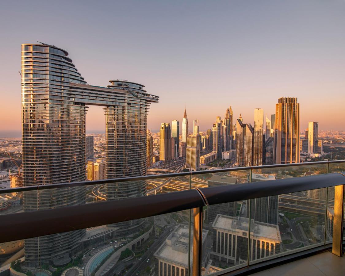 Apartamento First Class 3Br With Full Dubai Skyline & Sea View Exterior foto