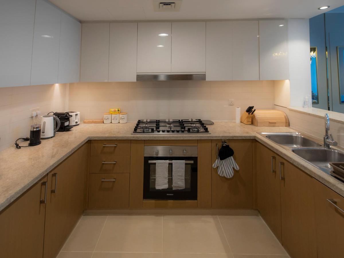 Apartamento First Class 3Br With Full Dubai Skyline & Sea View Exterior foto