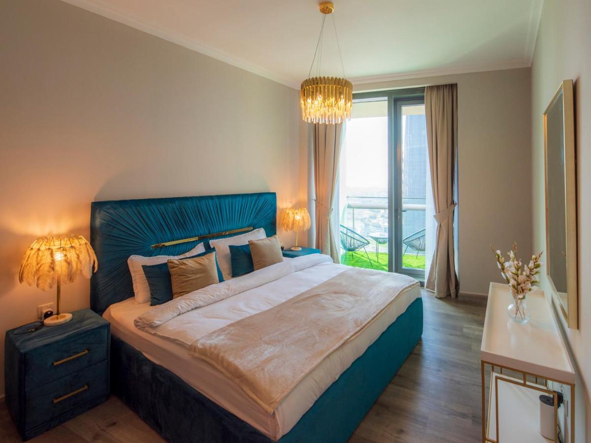 Apartamento First Class 3Br With Full Dubai Skyline & Sea View Exterior foto