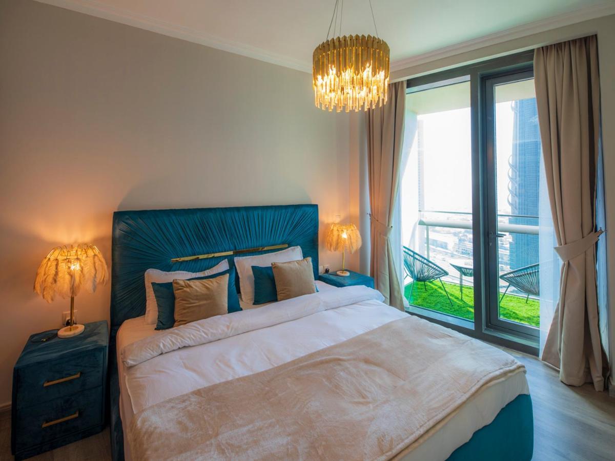 Apartamento First Class 3Br With Full Dubai Skyline & Sea View Exterior foto