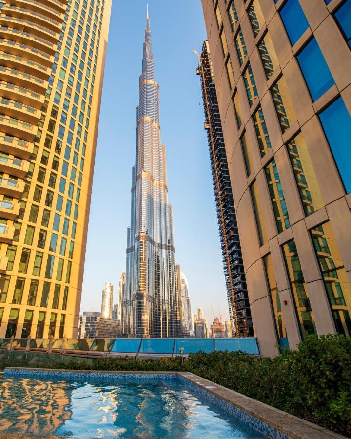 Apartamento First Class 3Br With Full Dubai Skyline & Sea View Exterior foto