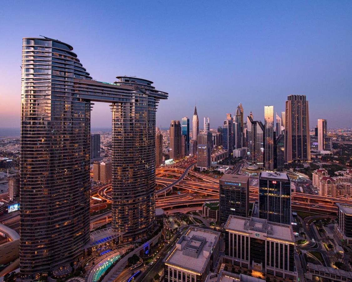 Apartamento First Class 3Br With Full Dubai Skyline & Sea View Exterior foto